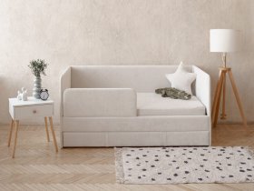 Диван-кровать Happy (айвори) в Мирном - mirnyj.mebel-nsk.ru | фото