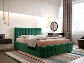Кровать мягкая 1,4 Вена стандарт, вар.1 в Мирном - mirnyj.mebel-nsk.ru | фото