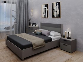 Модульная спальня Лион в Мирном - mirnyj.mebel-nsk.ru | фото