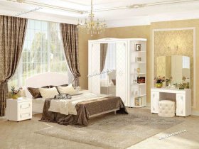 Модульная спальня Версаль (Витра) в Мирном - mirnyj.mebel-nsk.ru | фото