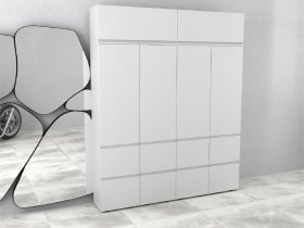 Модульный шкаф 2,0м Одри в Мирном - mirnyj.mebel-nsk.ru | фото
