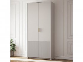 Шкаф двухстворчатый ШК-04 Пандора (кашемир/MF03) в Мирном - mirnyj.mebel-nsk.ru | фото